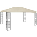 NNEVL Gazebo 3x4 m Cream-0