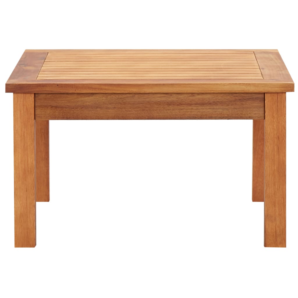 NNEVL Garden Coffee Table 60x60x36 cm Solid Acacia Wood-1