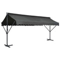 NNEVL Free Standing Awning 500x300 cm Anthracite-0
