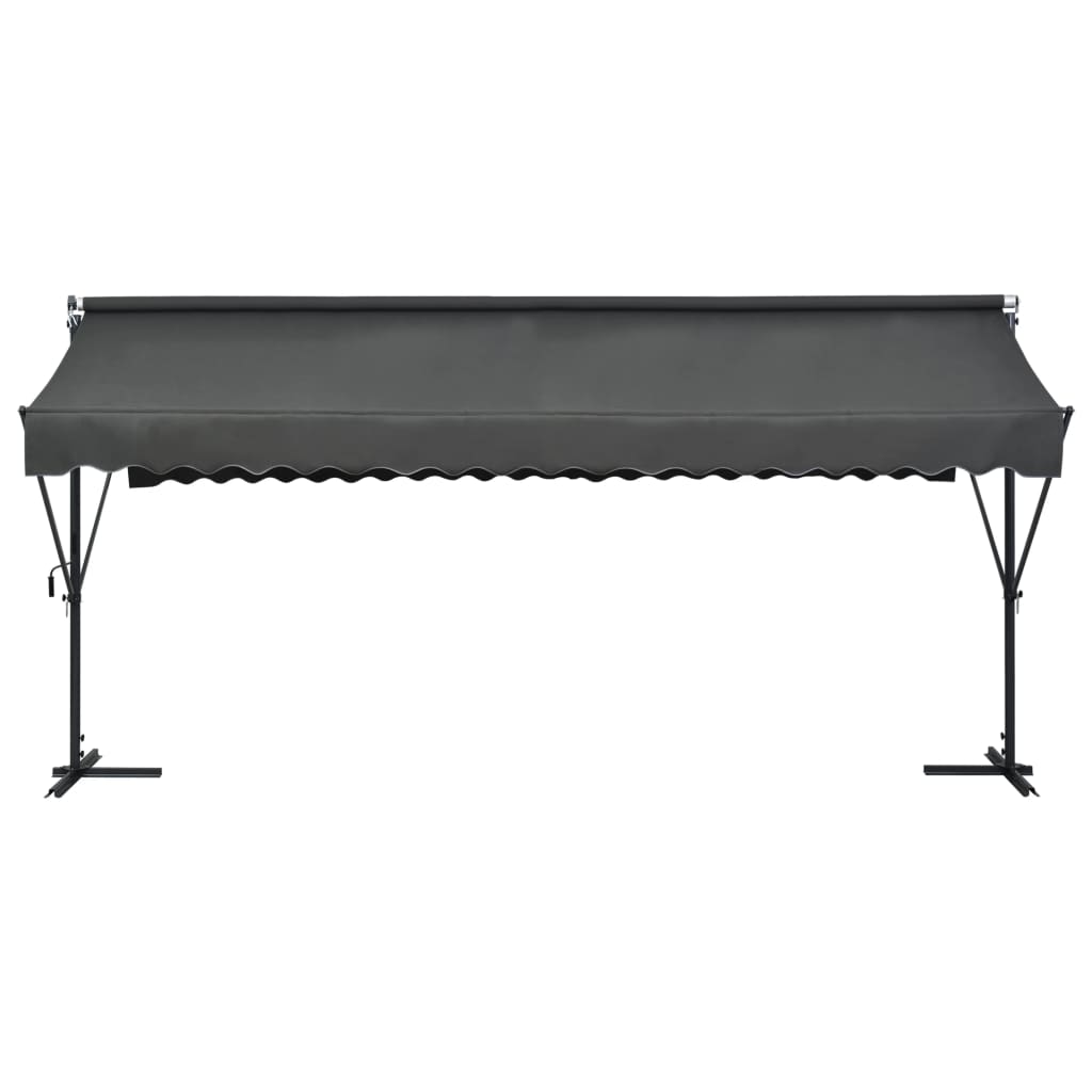 NNEVL Free Standing Awning 500x300 cm Anthracite-2