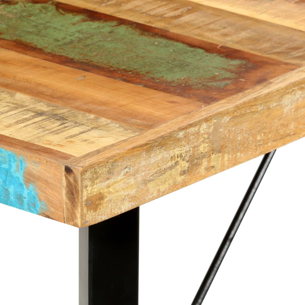 NNEVL Bar Table 180x70x107 cm Solid Reclaimed Wood-3
