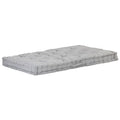 NNEVL Pallet Floor Cushion Cotton 120x80x10 cm Grey-0