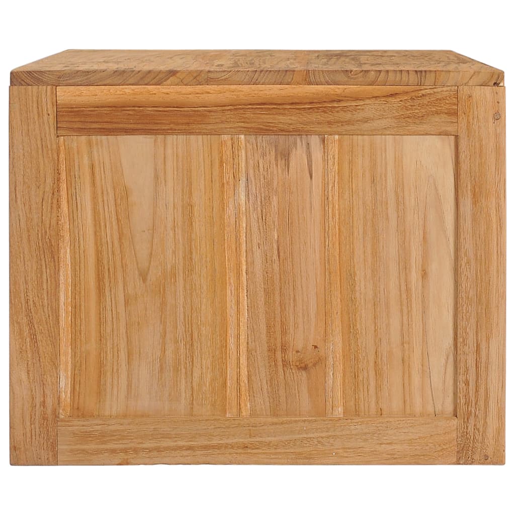 NNEVL Coffee Table 90x50x40 cm Solid Teak Wood-3