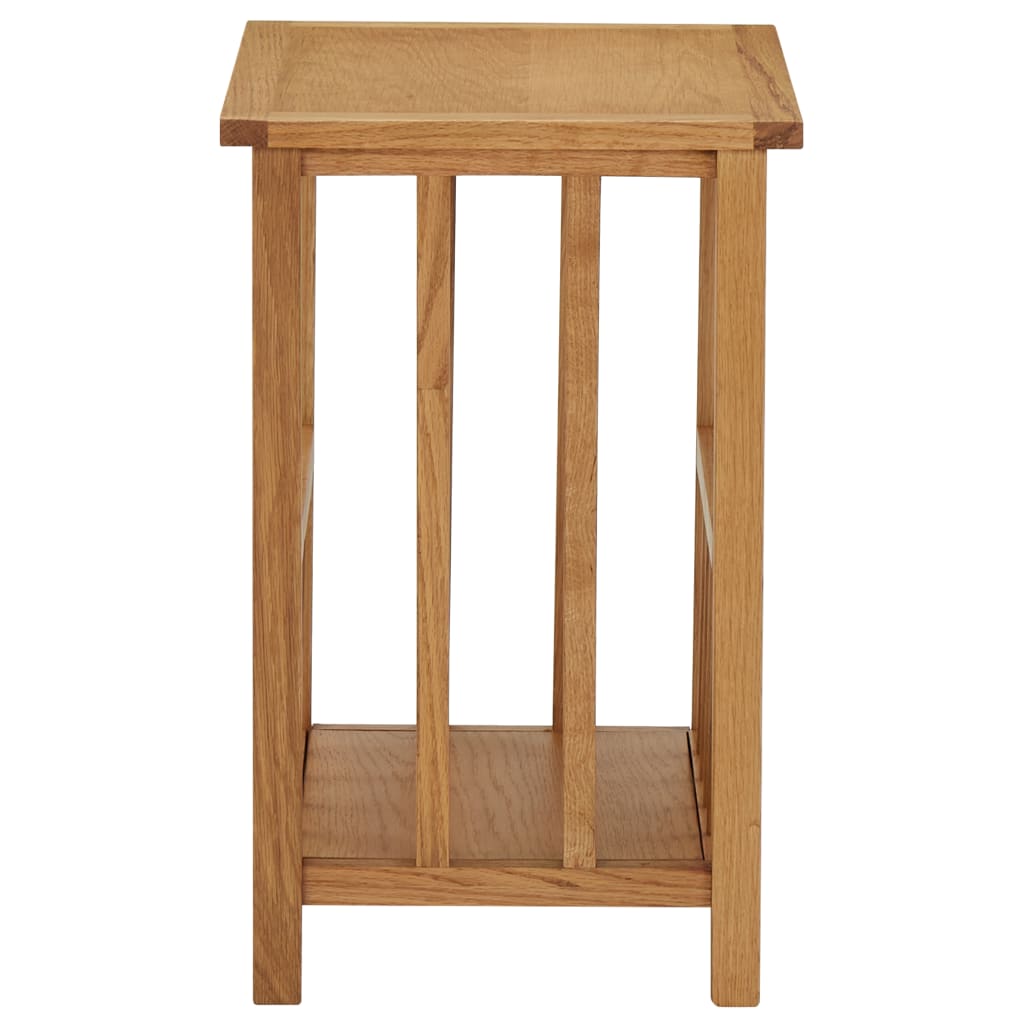 NNEVL Magazine Table 45x35x55 cm Solid Oak Wood-1