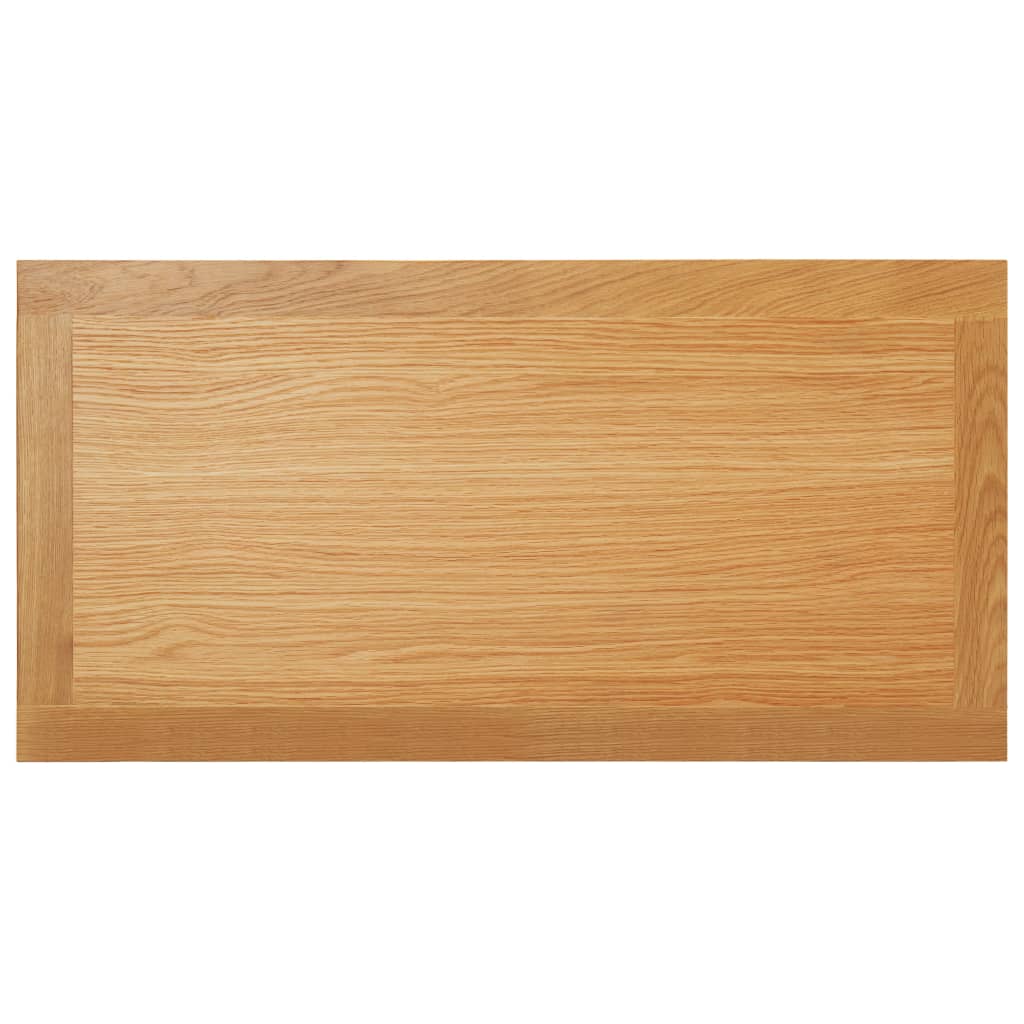 NNEVL Coffee Table 90x45x40 cm Solid Oak Wood-3