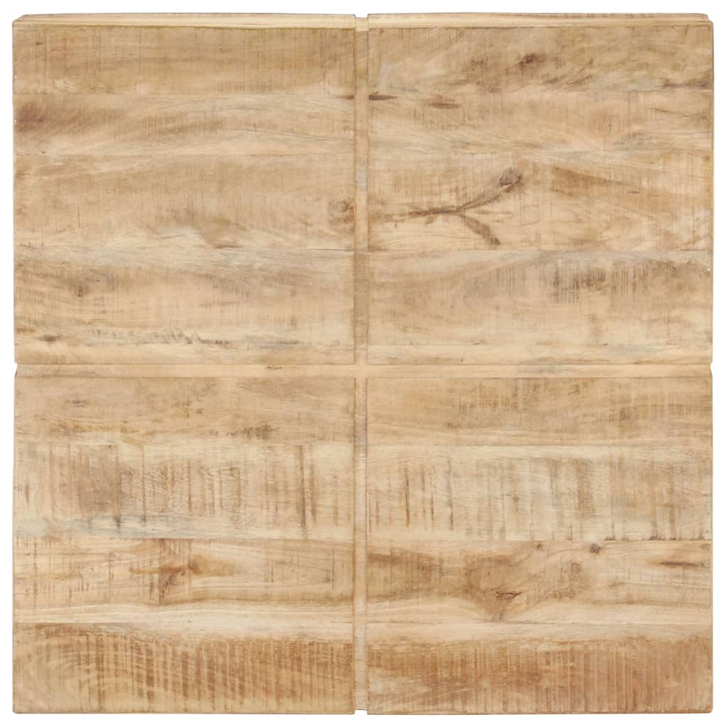 NNEVL Coffee Table 80x80x28 cm Solid Mango Wood-3