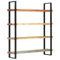 NNEVL 4-Tier Bookcase 160x40x180 cm Solid Reclaimed Wood-0