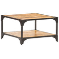 NNEVL Coffee Table 60x60x35 cm Solid Mango Wood-0