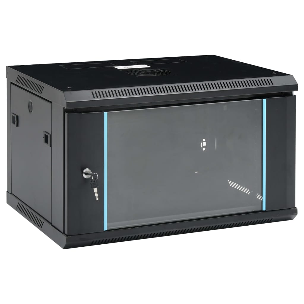 NNEVL 6U Wall Mounted Network Cabinet 19- IP20 600x450x375 mm-0