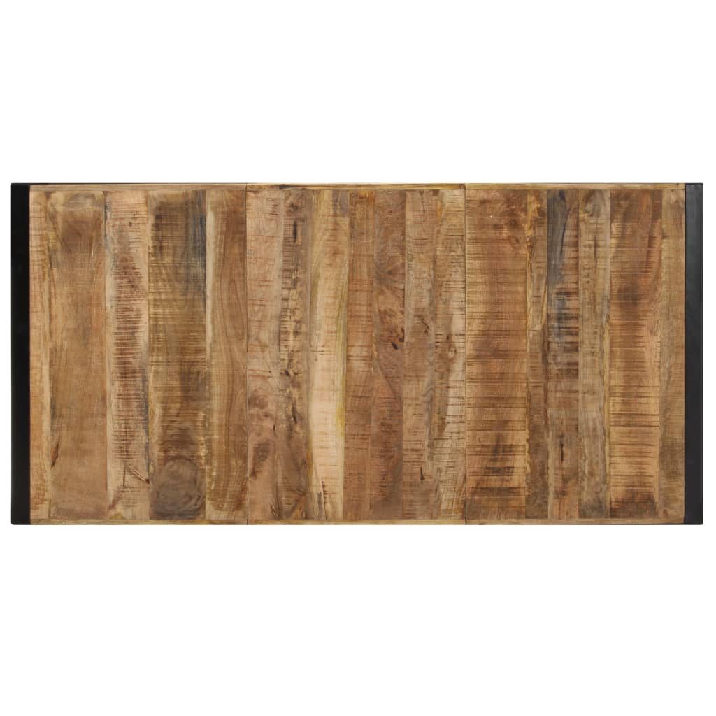 NNEVL Coffee Table 180x90x40 cm Solid Wood Mango-2