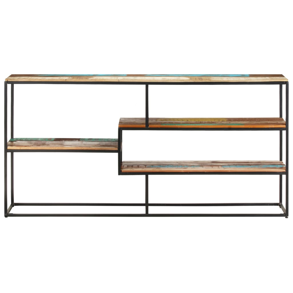 NNEVL Sideboard 150x30x75 cm Solid Reclaimed Wood-1