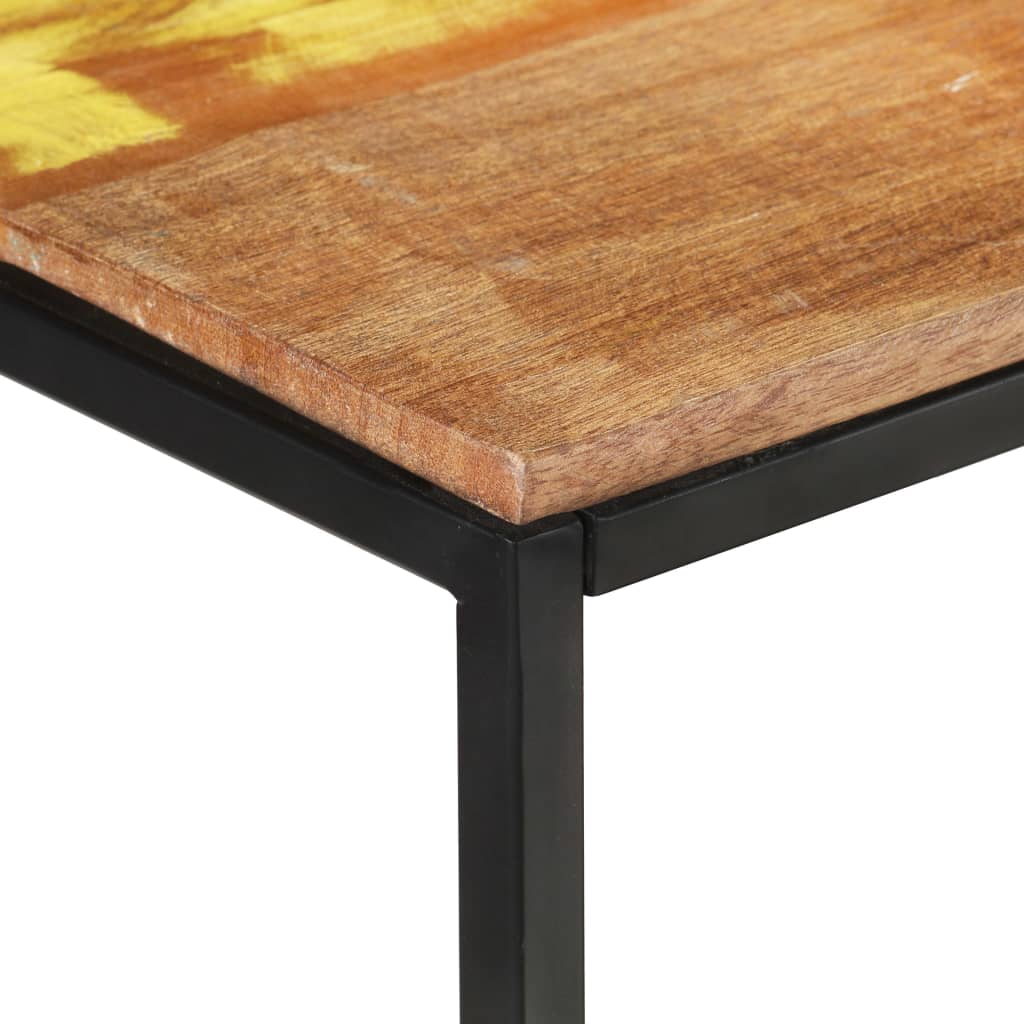 NNEVL Sideboard 150x30x75 cm Solid Reclaimed Wood-3