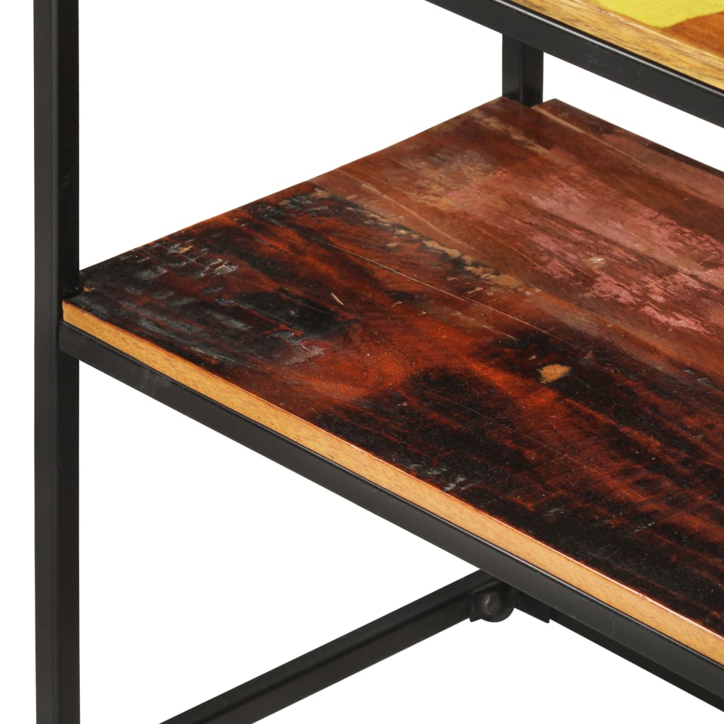NNEVL Sideboard 150x30x75 cm Solid Reclaimed Wood-4