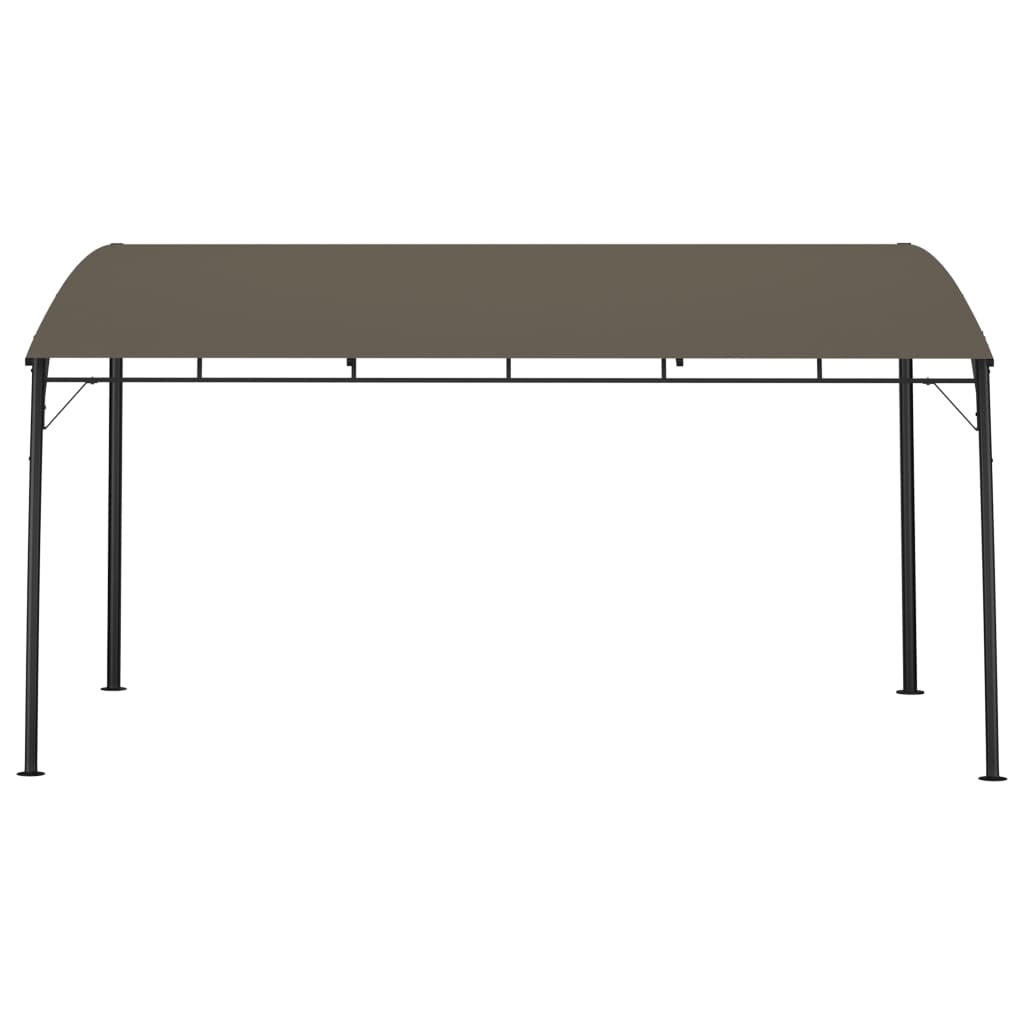NNEVL Garden Sunshade Awning 4x3x2.55 m Taupe-1