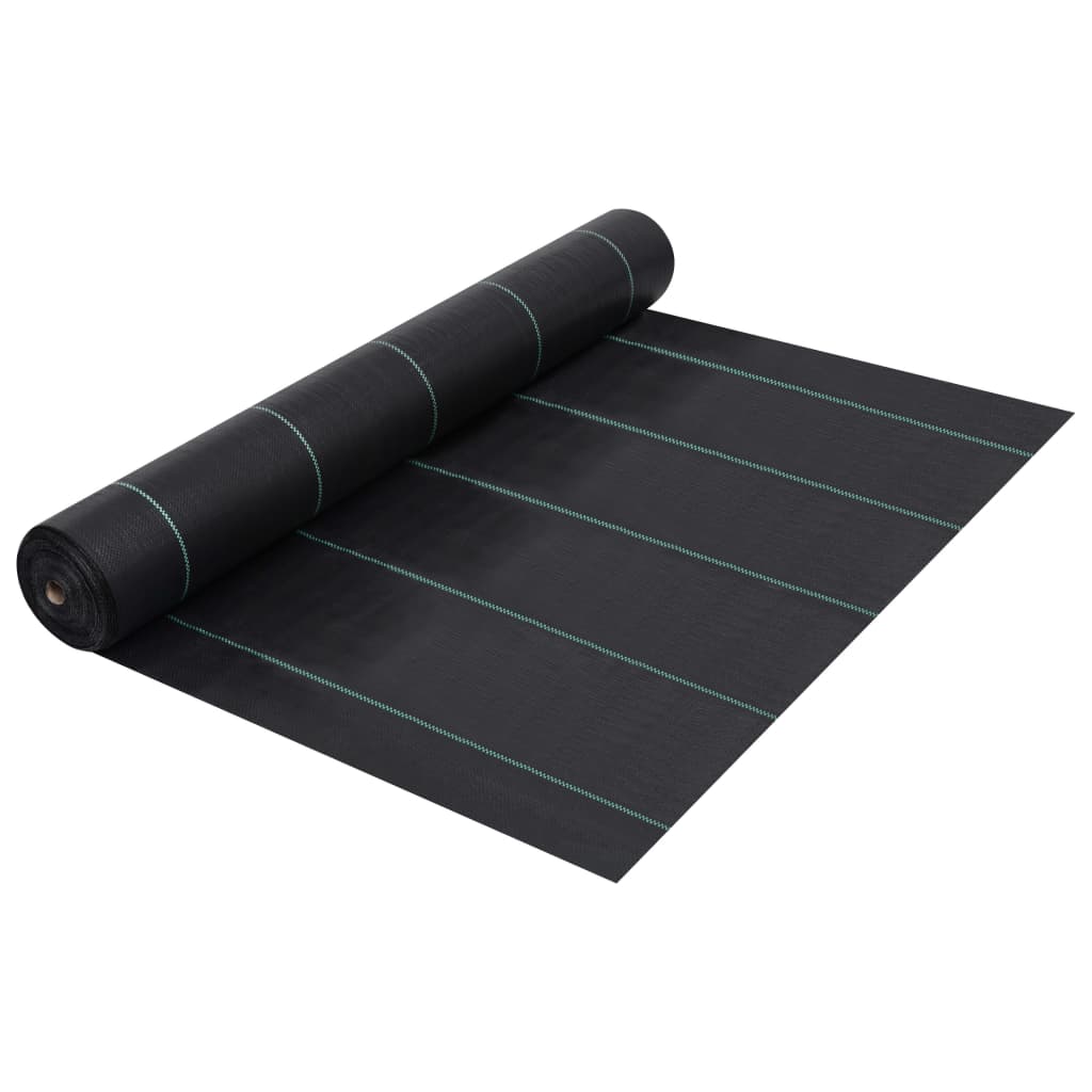 NNEVL Weed & Root Control Mat Black 2x100 m PP-0