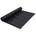 NNEVL Weed & Root Control Mat Black 2x100 m PP-0
