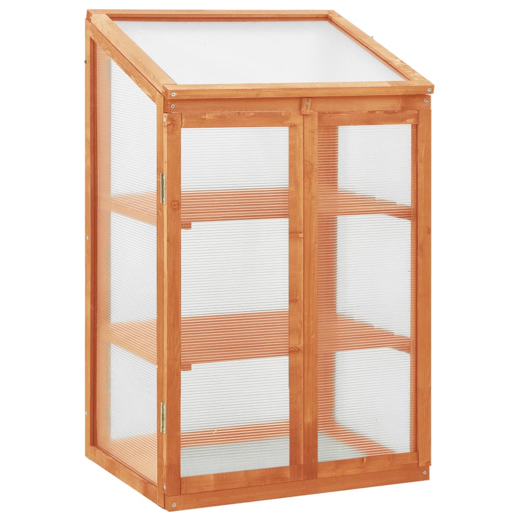 NNEVL Greenhouse 60x45x100 cm Firwood-0