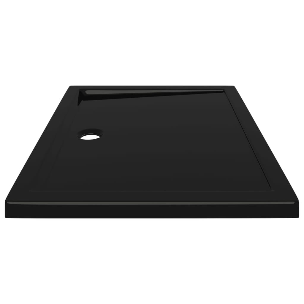 NNEVL Rectangular ABS Shower Base Tray Black 70x90 cm-3