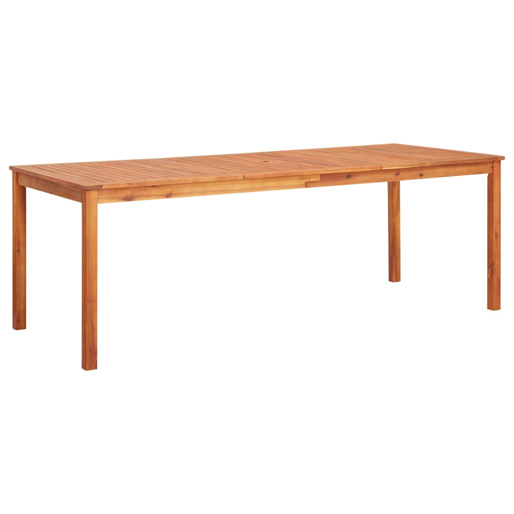 NNEVL 9 Piece Garden Dining Set with Cushions Solid Acacia Wood-2