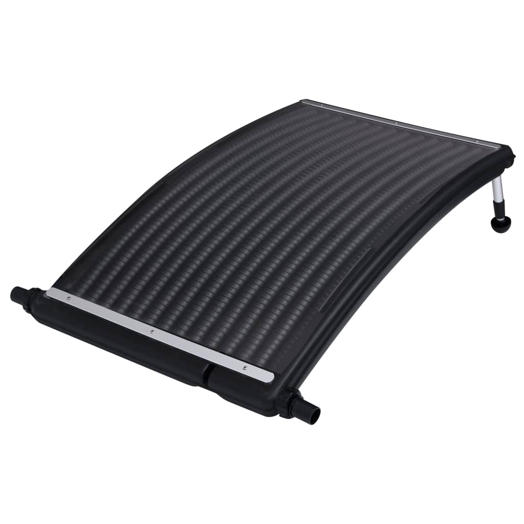 NNEVL Curved Pool Solar Heating Panels 2 pcs 110x65 cm