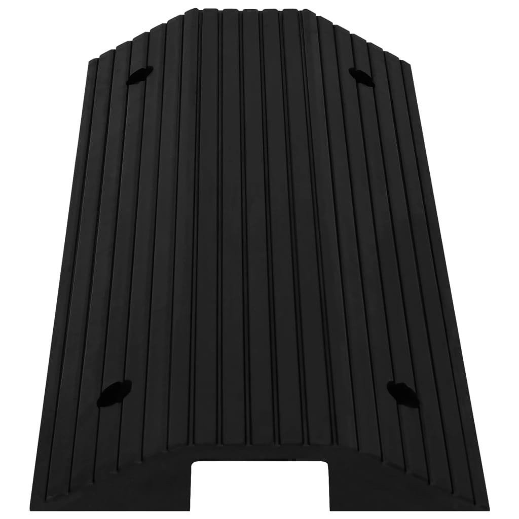 NNEVL Bridge Threshold Ramp 80x40x8 cm Rubber-2