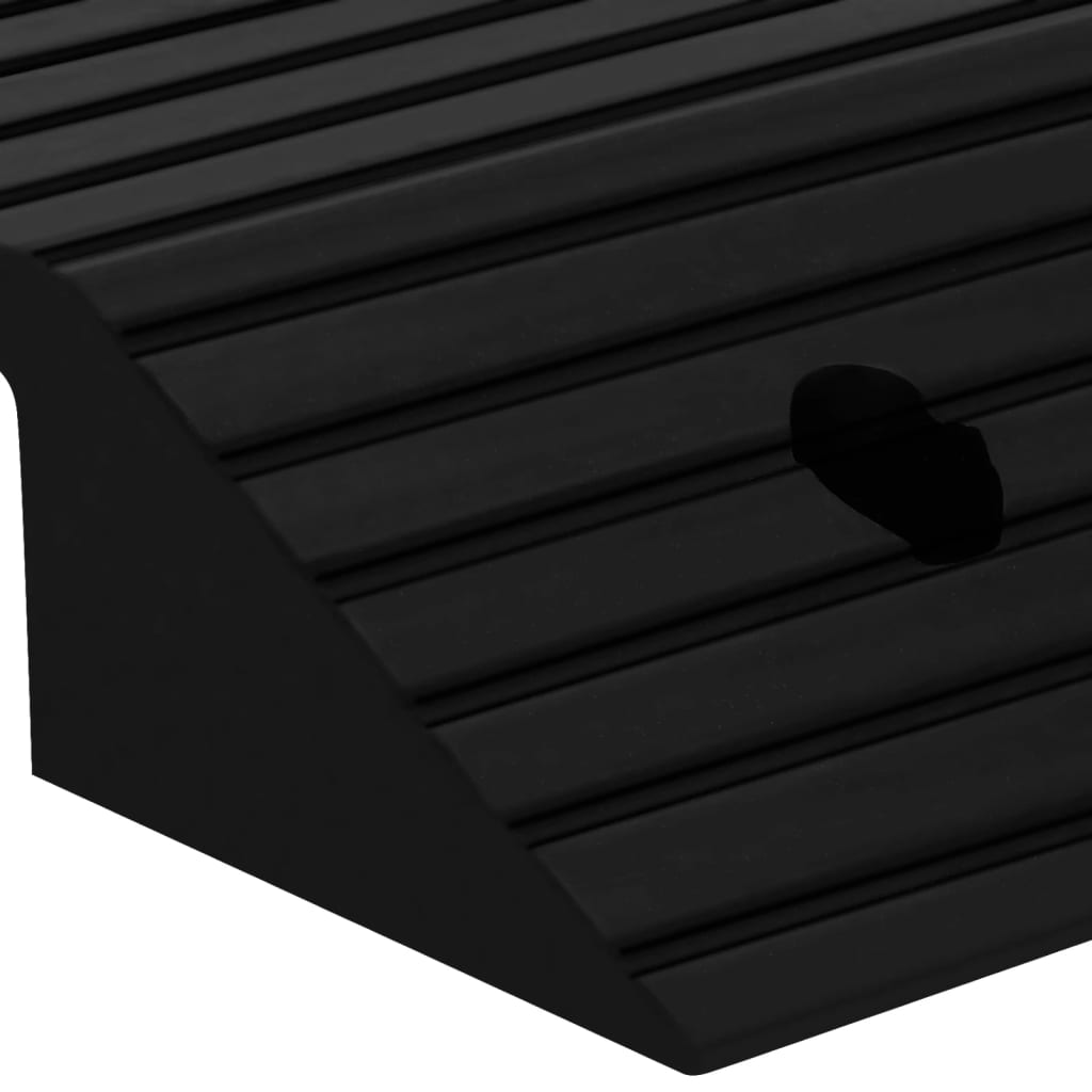 NNEVL Bridge Threshold Ramp 80x40x8 cm Rubber-4
