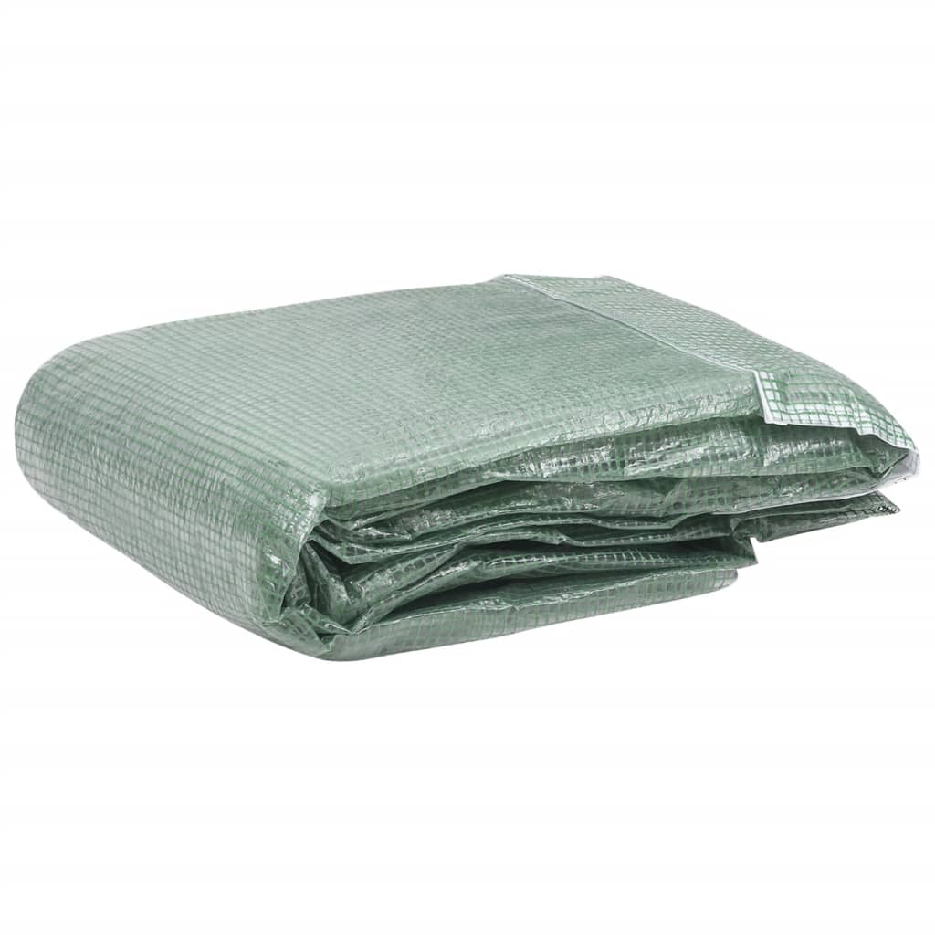 NNEVL Greenhouse Replacement Cover (32 m²) 400x800x200 cm Green-1