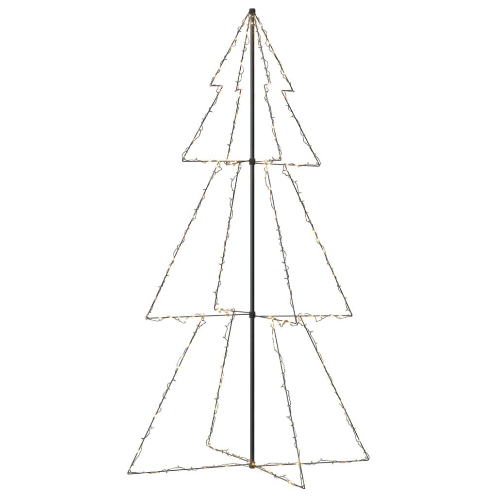 NNEVL Christmas Cone Tree 300 LEDs Indoor and Outdoor 120x220 cm-1