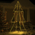 NNEVL Christmas Cone Tree 300 LEDs Indoor and Outdoor 120x220 cm-0