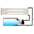 NNEVL Solar Pool Heater Panel 4 pcs 80x620 cm