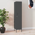 NNEVL Locker Cabinet Anthracite 35x46x180 cm Steel-0