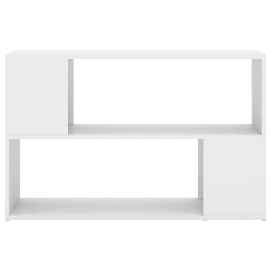 NNEVL Book Cabinet White 100x24x63 cm Chipboard-4