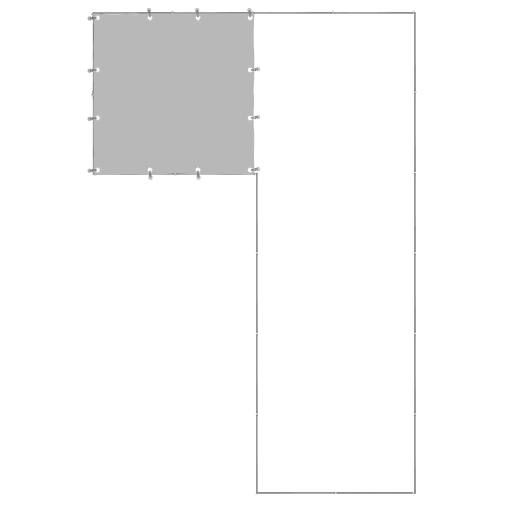 NNEVL Dog Kennel Silver 4.84 m² Steel-3