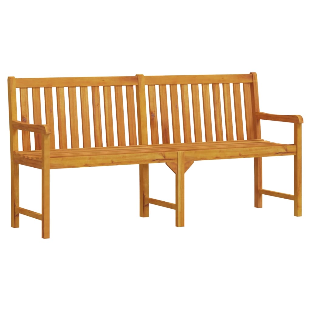 NNEVL Garden Bench 180 cm Solid Acacia Wood-1