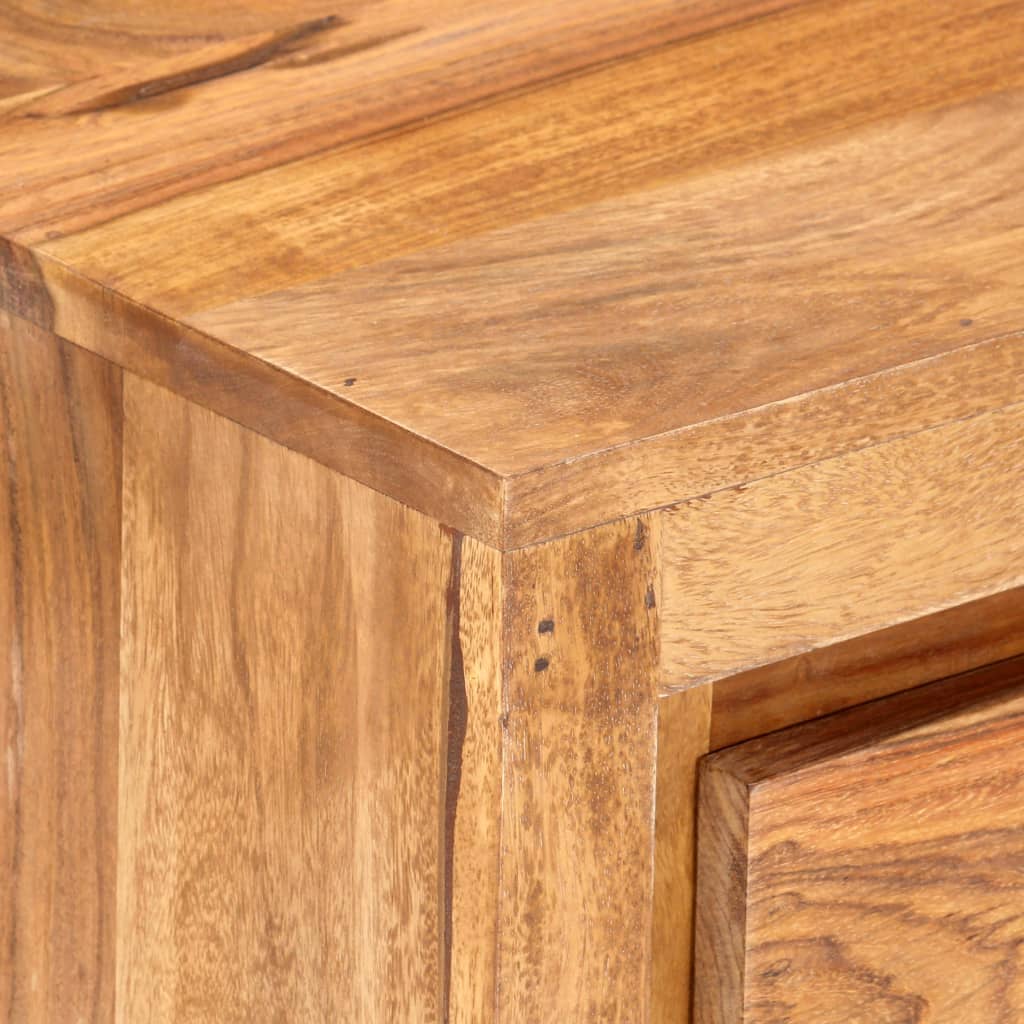 NNEVL Drawer Cabinet 60x33x75 cm Solid Wood Acacia-4