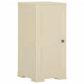 NNEVL Plastic Cabinet 40x43x85.5 cm Wood Design Angora White-0