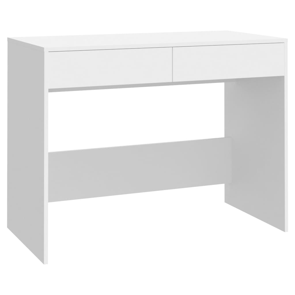 NNEVL Desk White 101x50x76.5 cm Engineered Wood-1