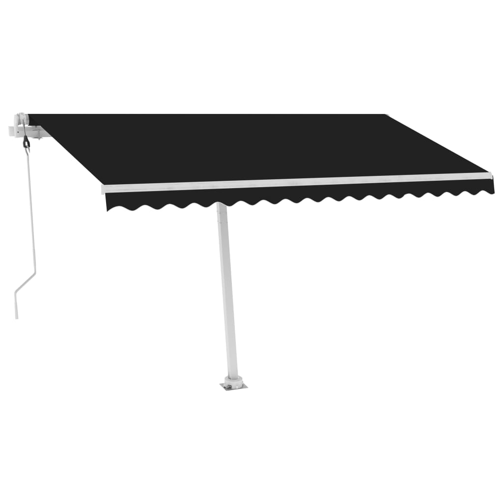 NNEVL Freestanding Automatic Awning 400x300 cm Anthracite-1