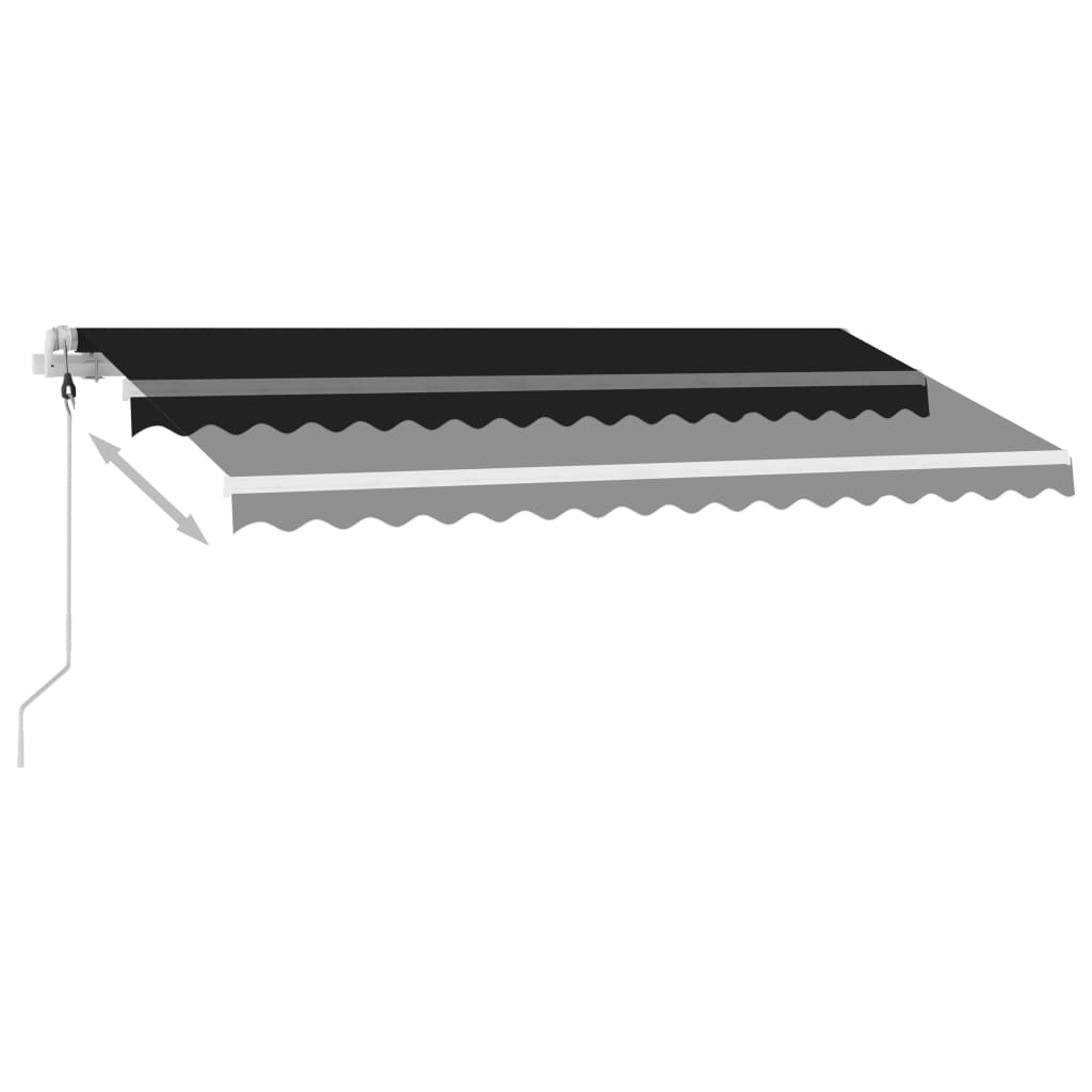 NNEVL Freestanding Automatic Awning 400x300 cm Anthracite-2
