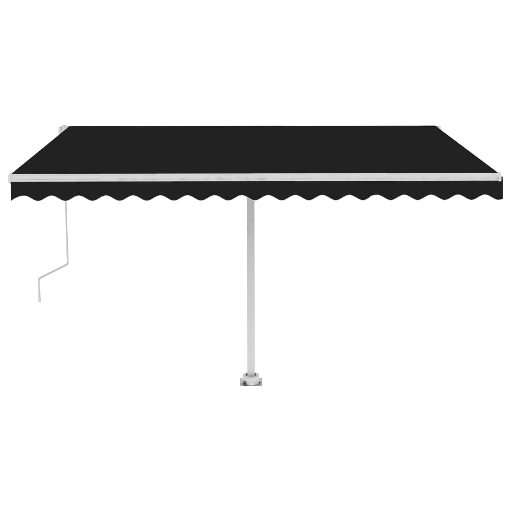 NNEVL Freestanding Automatic Awning 400x300 cm Anthracite-3