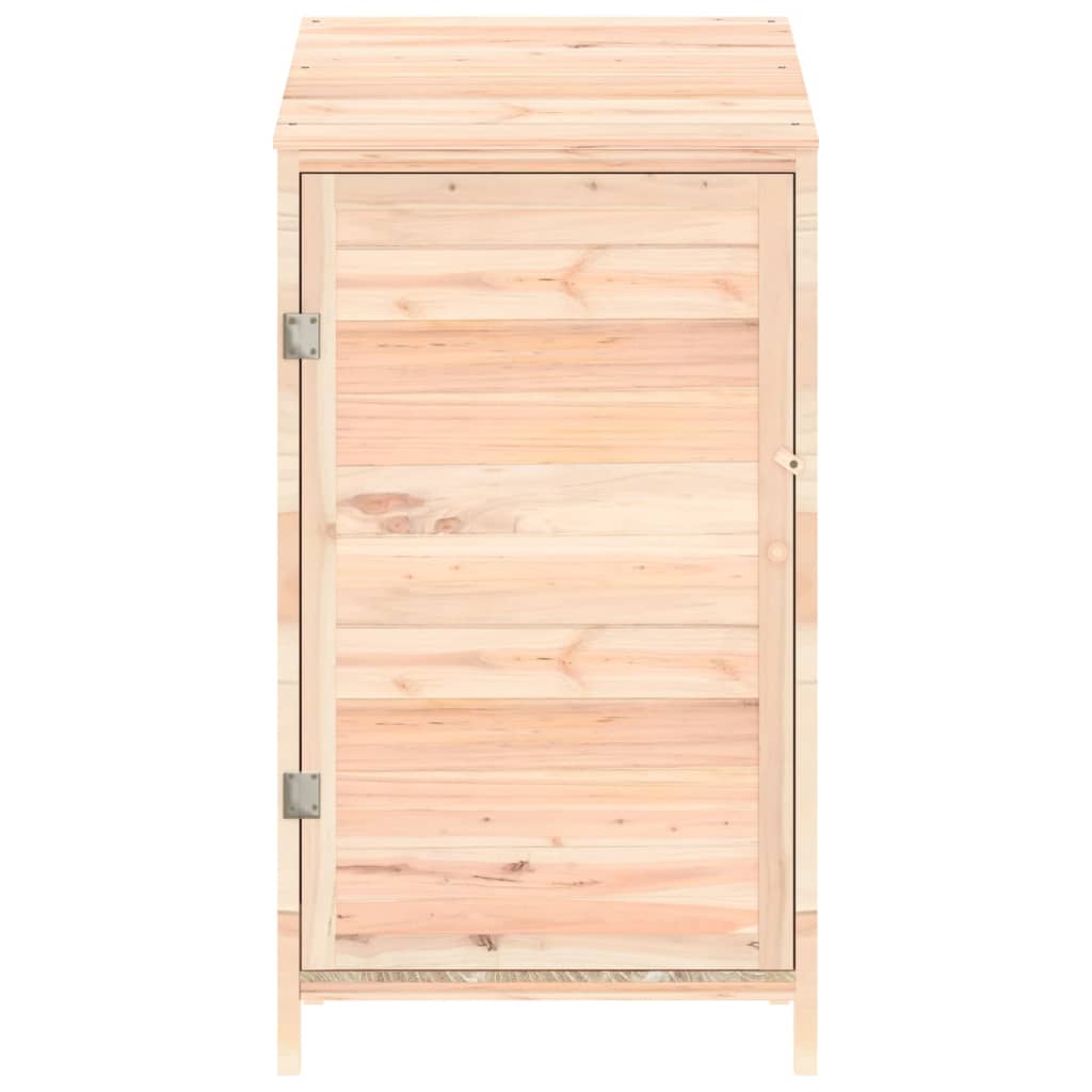 NNEVL Garden Shed 55x52x112 cm Solid Wood Fir-2