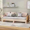 NNEVL Pull-out Day Bed Solid Wood Pine 2x(92x187) cm Single Size-0