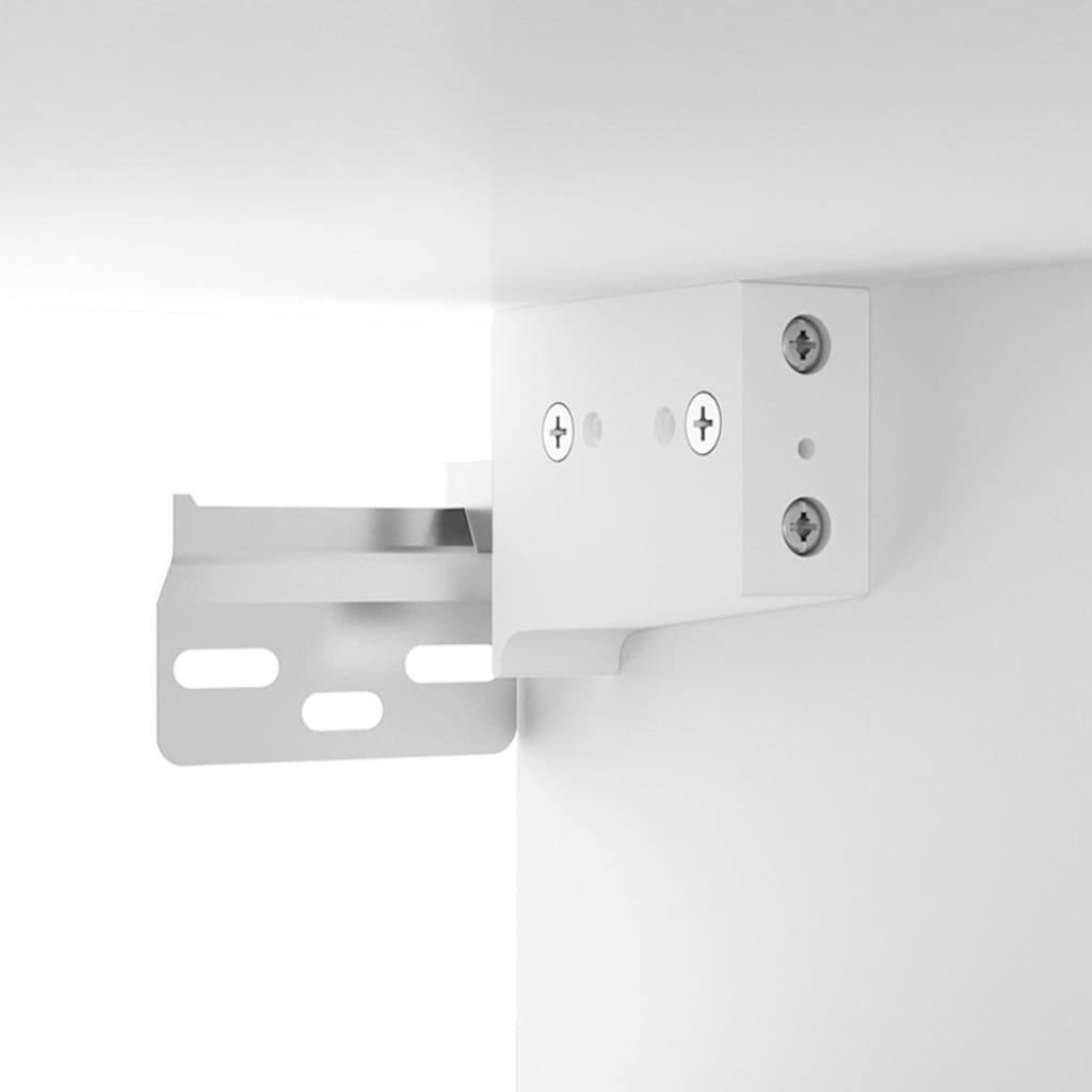 NNEVL Wall Cabinets 2 pcs White 102x30x20 cm Engineered Wood-4