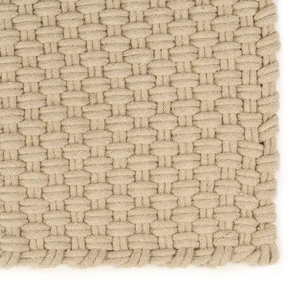 NNEVL Rug Rectangular Natural 160x230 cm Cotton-1