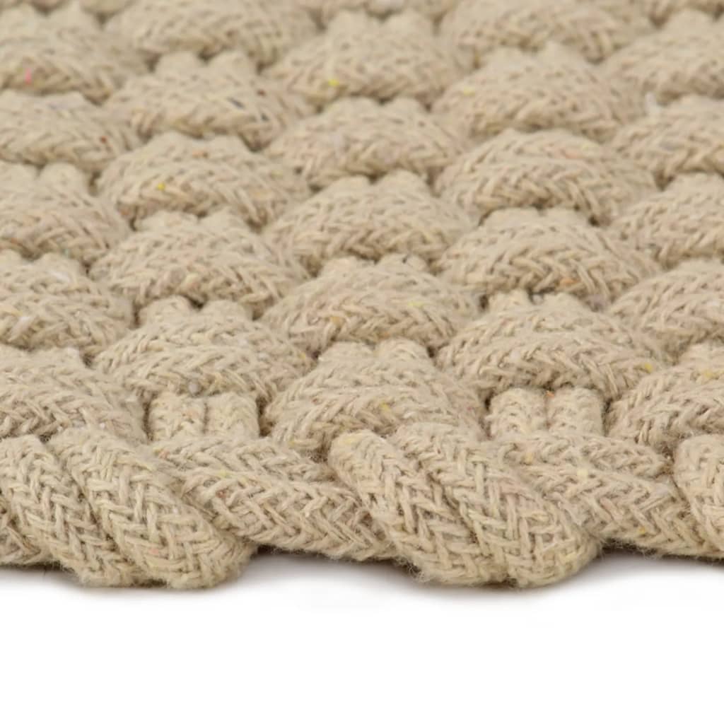 NNEVL Rug Rectangular Natural 160x230 cm Cotton-2