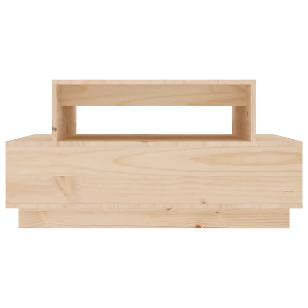 NNEVL Coffee Table 80x55x40.5 cm Solid Wood Pine-4