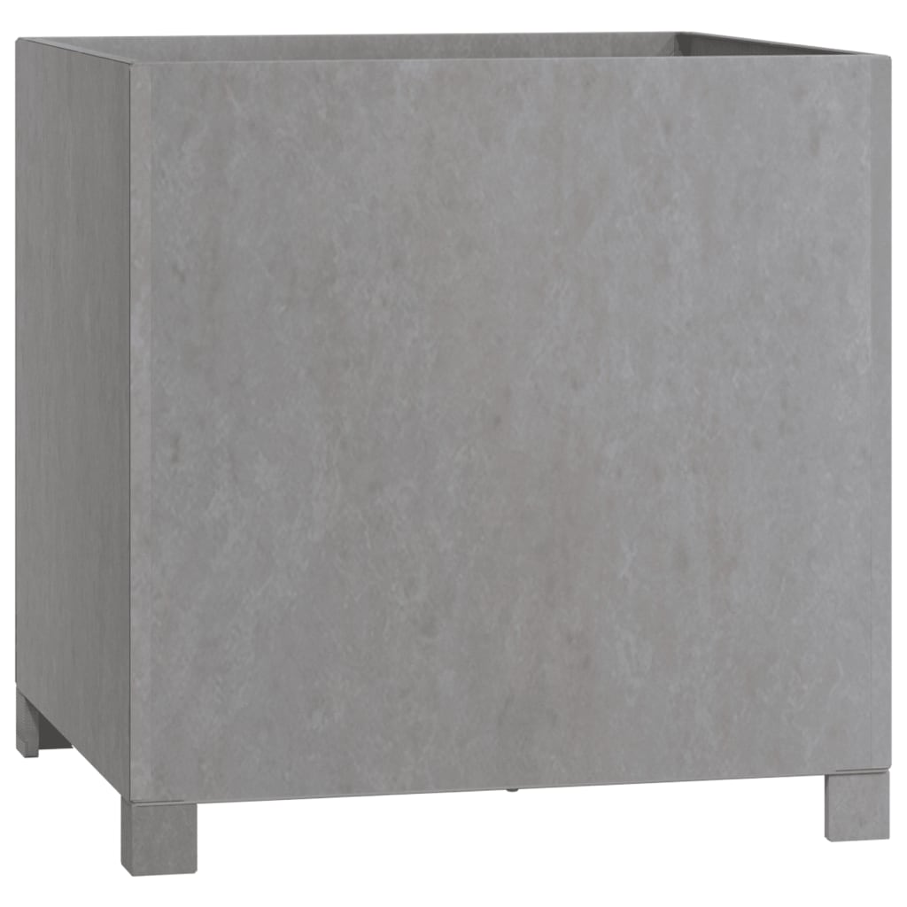 NNEVL Planters with Legs 2 pcs Rusty 49x47x50 cm Corten Steel-3