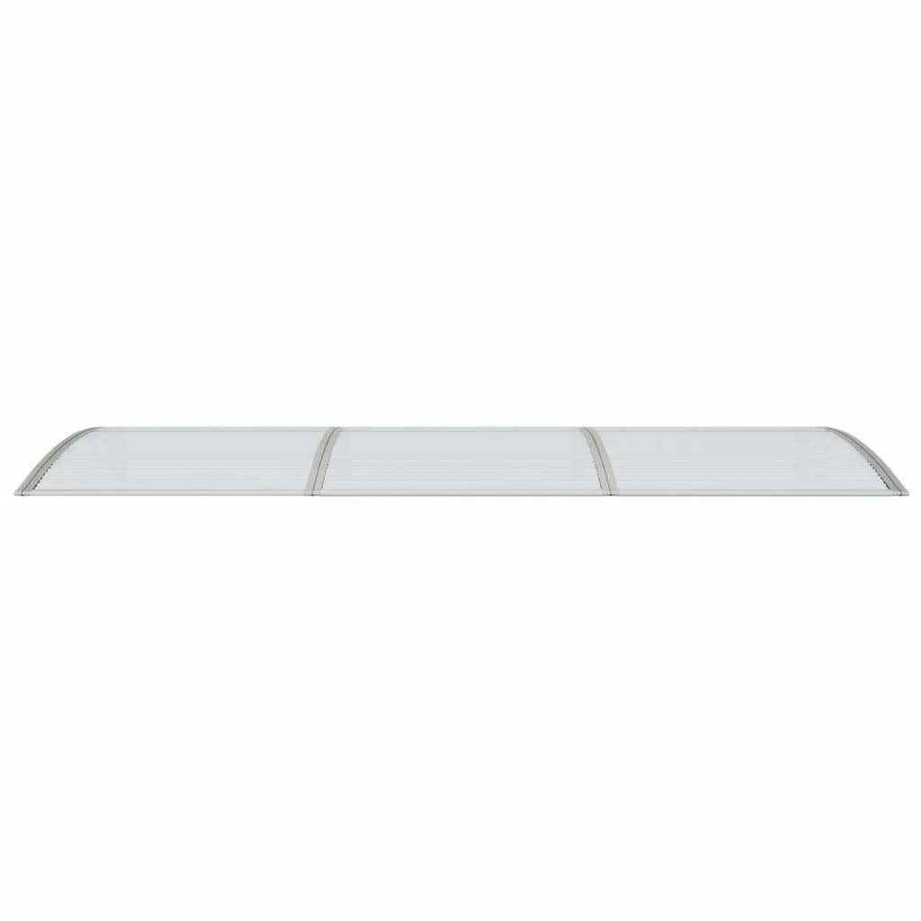 NNEVL Door Canopy Grey 300x100 cm Polycarbonate-2