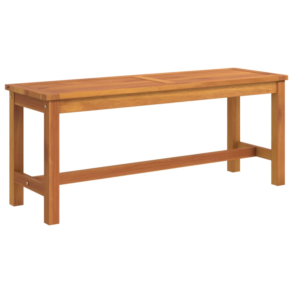 NNEVL Garden Bench 110x35x45 cm Solid Wood Acacia-1