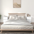 NNEVL Bedside Cabinets 2 pcs White 40x35x70 cm-0